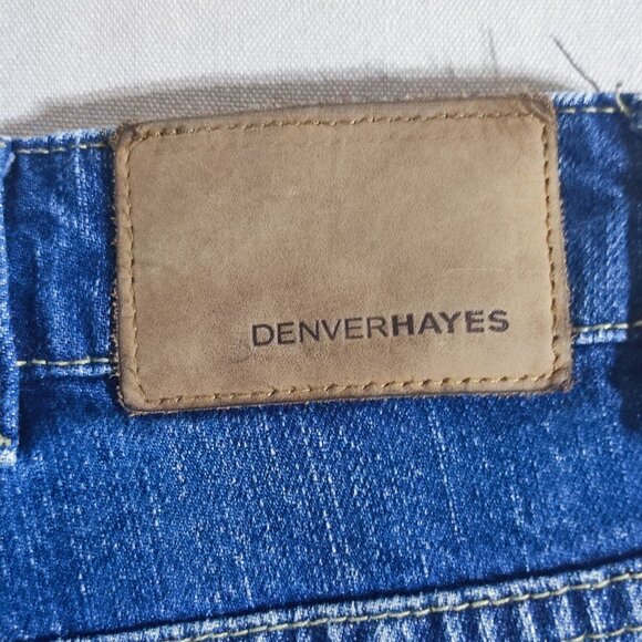 Denver Hayes Flextech Relaxed Fit jeans men's size 38/30 ink blue colour - Picture 5 of 14